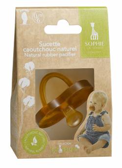 Image for Natural Rubber Pacifier 0/6months